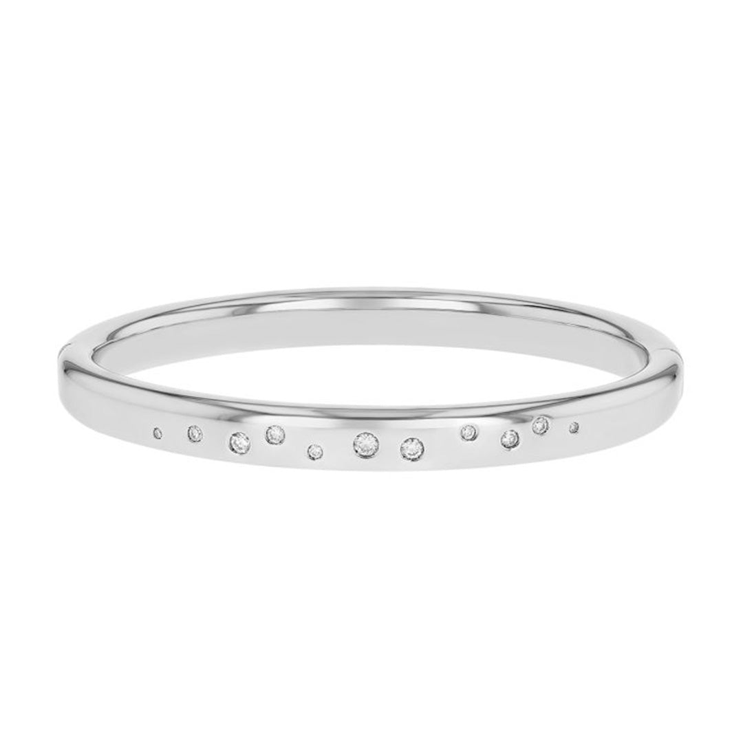 Elegant Diamond-Studded Bangle Bracelet for Women - Perfect for Weddings, Parties & Special Occasions