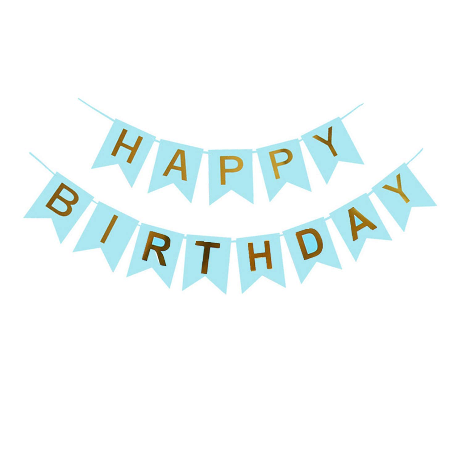 Blue Birthday Party Decorations - Balloons, Banners & Supplies for Kids & Adults - Perfect for Indoor & Outdoor Celebrations