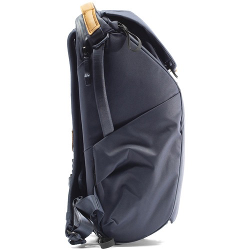 Peak Design Everyday Backpack 20L v2 - Waterproof Camera Backpack for Photographers & Travel - Durable Laptop Backpack with Customizable Storage - Midnight Blue - Perfect for Hiking, Commuting & Urban Adventures