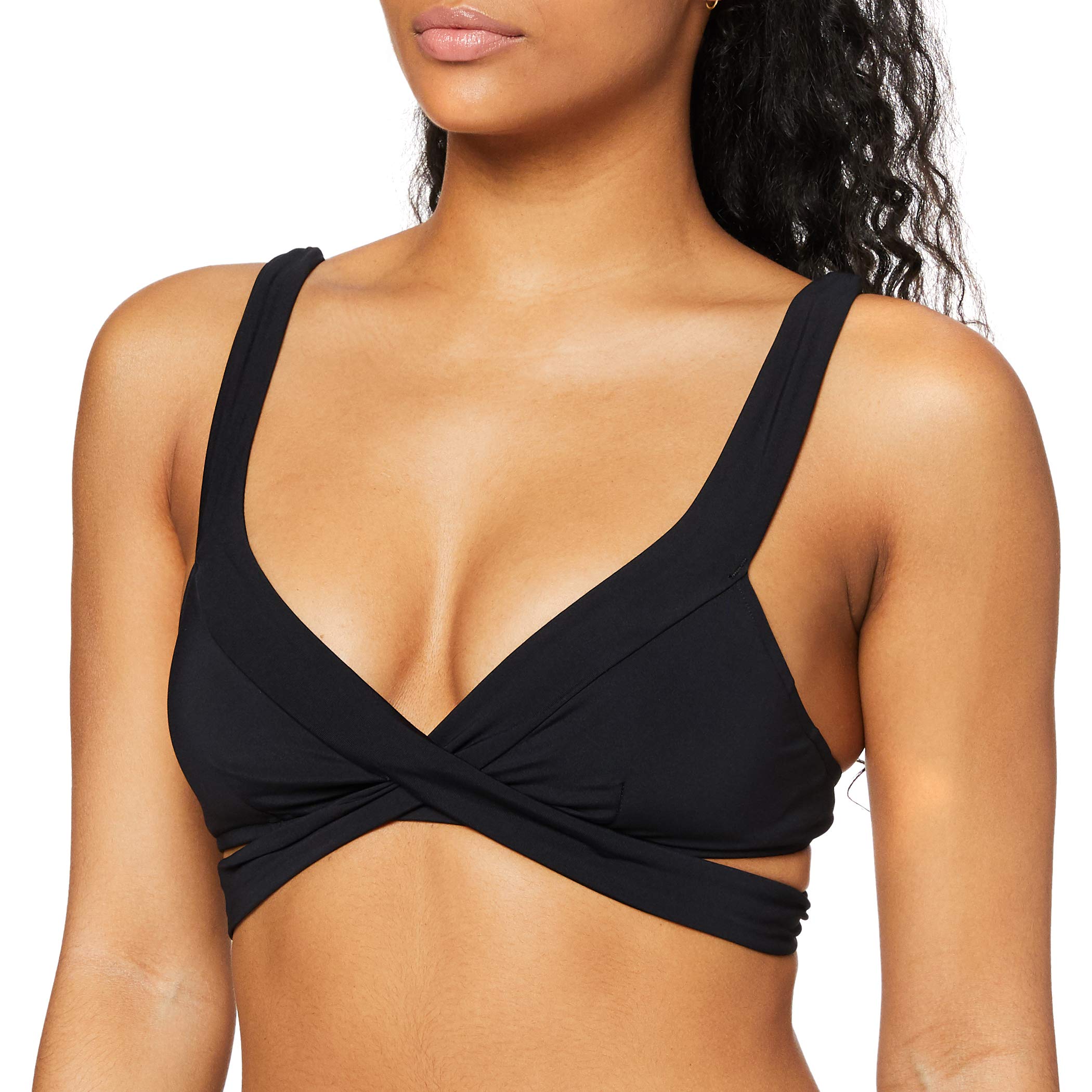 Seafolly Women's Wrap Front Banded Tri Bikini Top Swimsuit - Stylish Swimwear for Beach, Pool & Vacation | Comfortable & Supportive Design