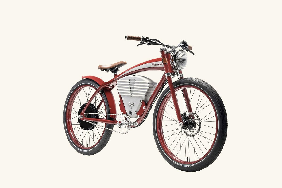 Vintage Electric Tracker Bike - Retro Style Electric Bicycle for Adults - Spring Sale - Perfect for Urban Commuting & Leisure Rides