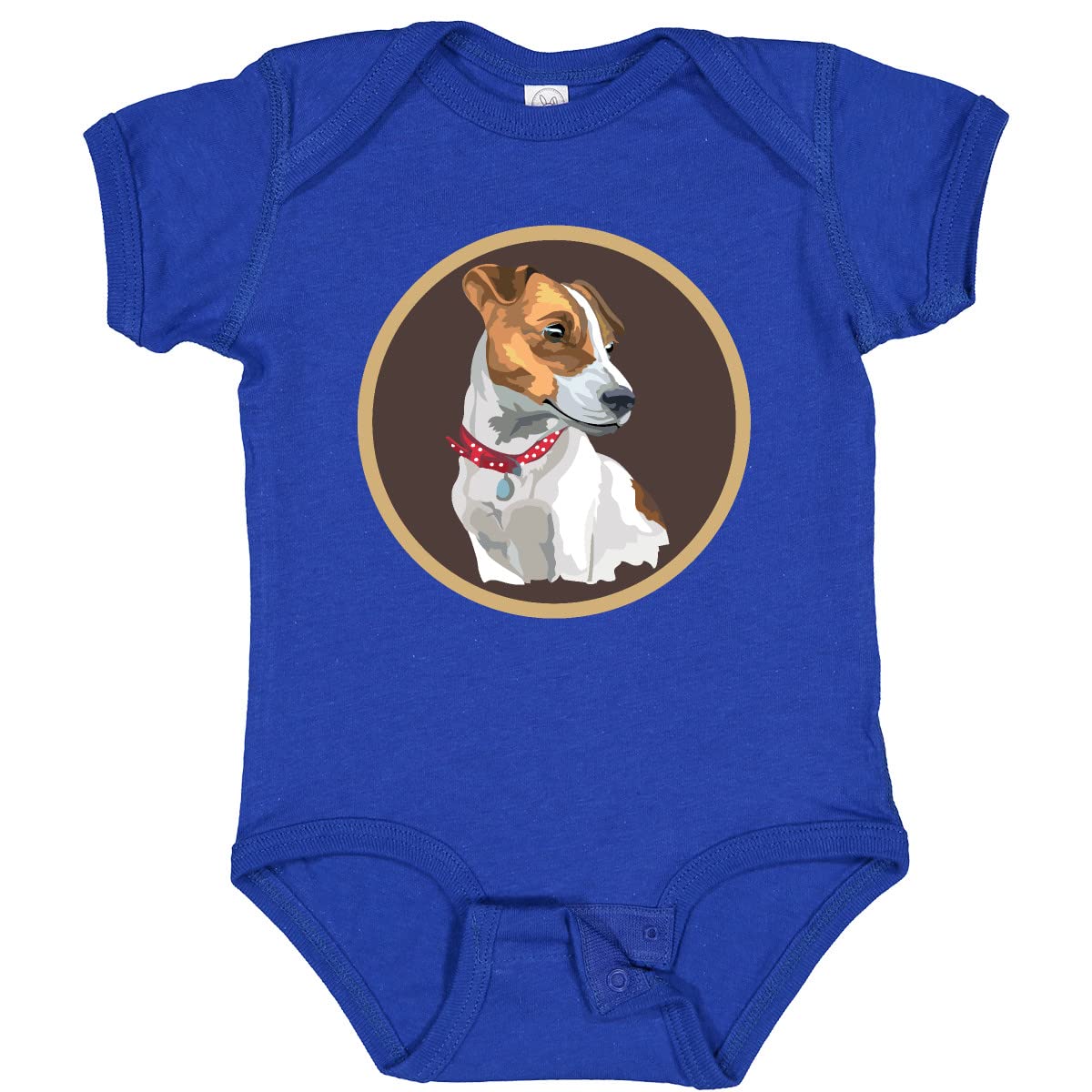 Inktastic Jack Russell Terrier Baby Bodysuit - Cute Dog Outfit for Infants