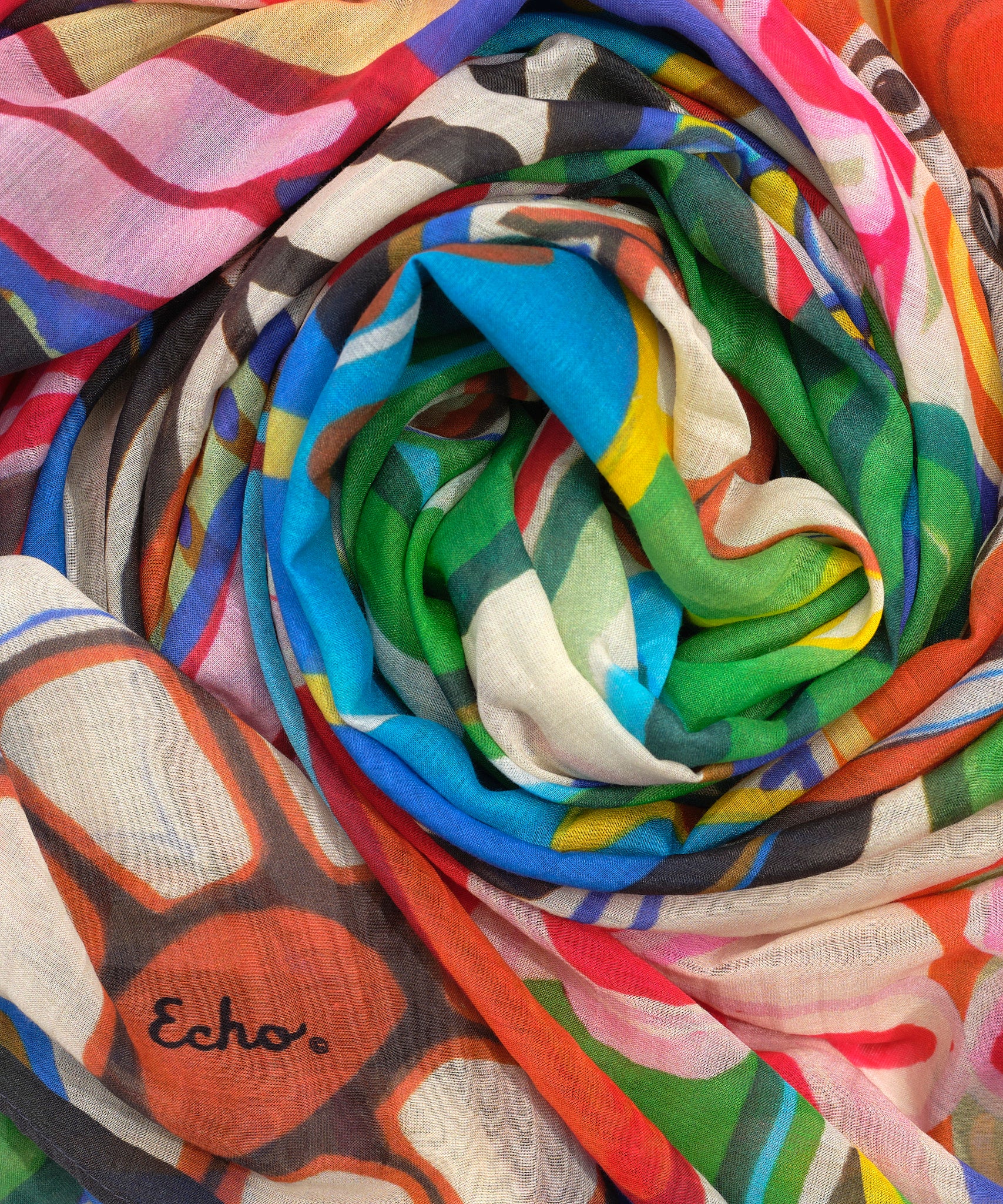 Elegant Floral Oversized Square Scarf - Soft Lightweight Fashion Accessory for Women - Perfect for Spring Outfits, Beach Cover-ups & Gift Giving
