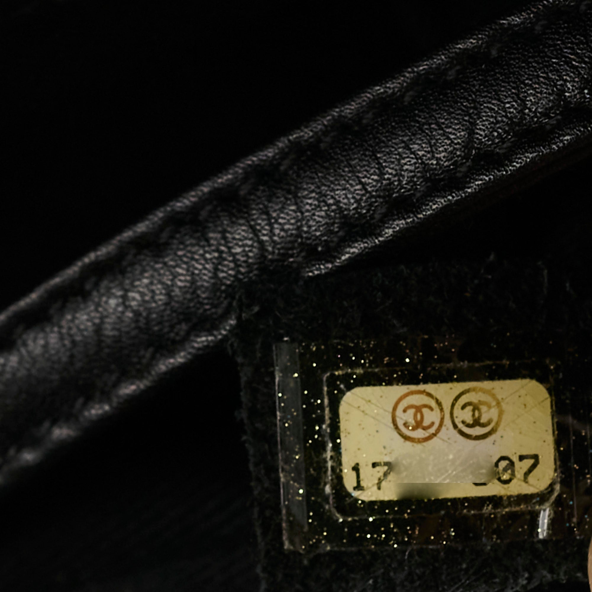 Chanel CC Logo Caviar Leather Black Shoulder Bag - 17 Series Luxury Handbag for Women | Perfect for Work, Evening Events & Special Occasions