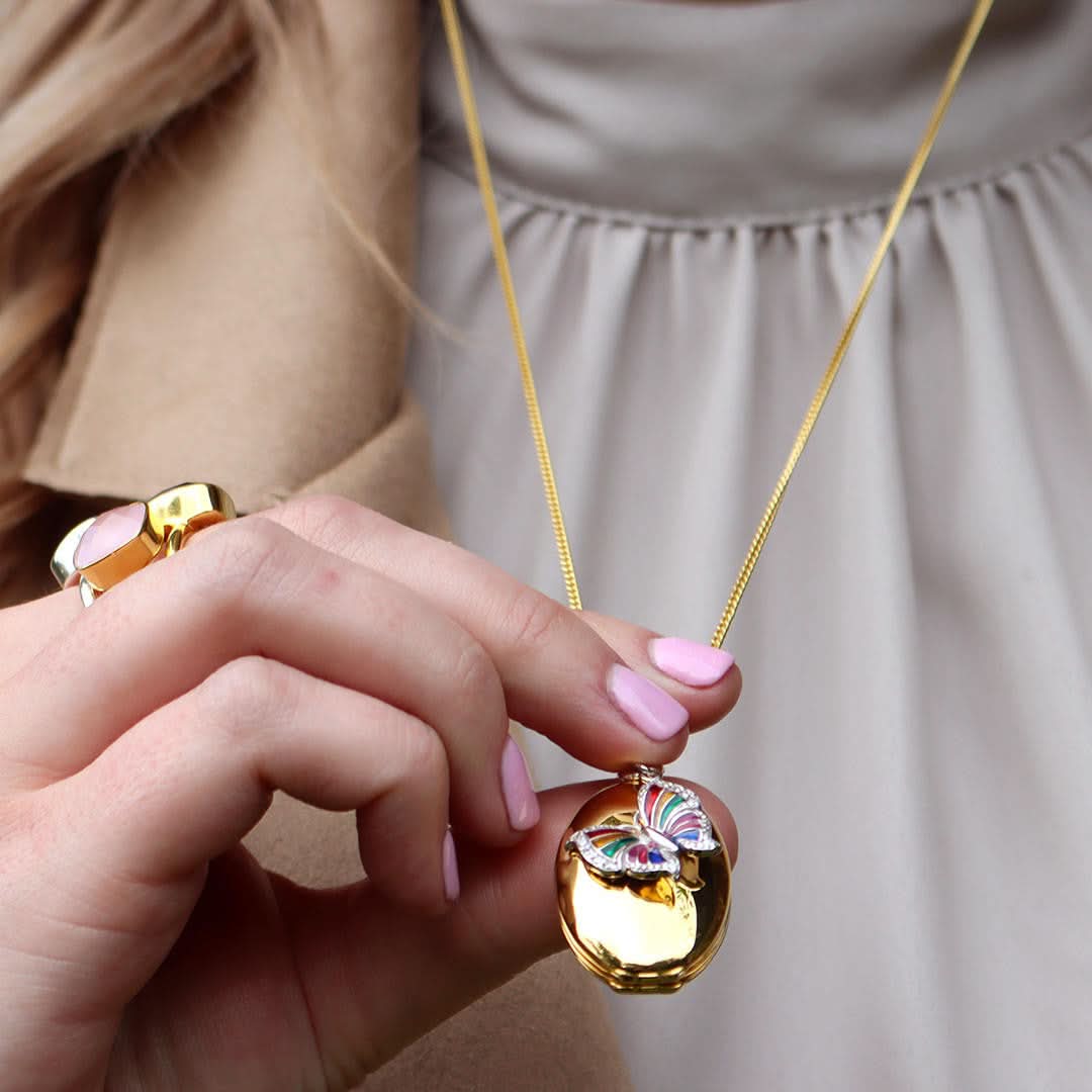 18K Gold Vermeil Curb Chain Necklace for Women - Elegant Layering Jewelry for Everyday Wear & Special Occasions