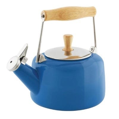 Chantal Sven Stainless Steel Whistling Tea Kettle - 1.8 Quart Stovetop Water Boiler for Tea, Coffee & Hot Beverages - Perfect for Home, Office & Camping Use