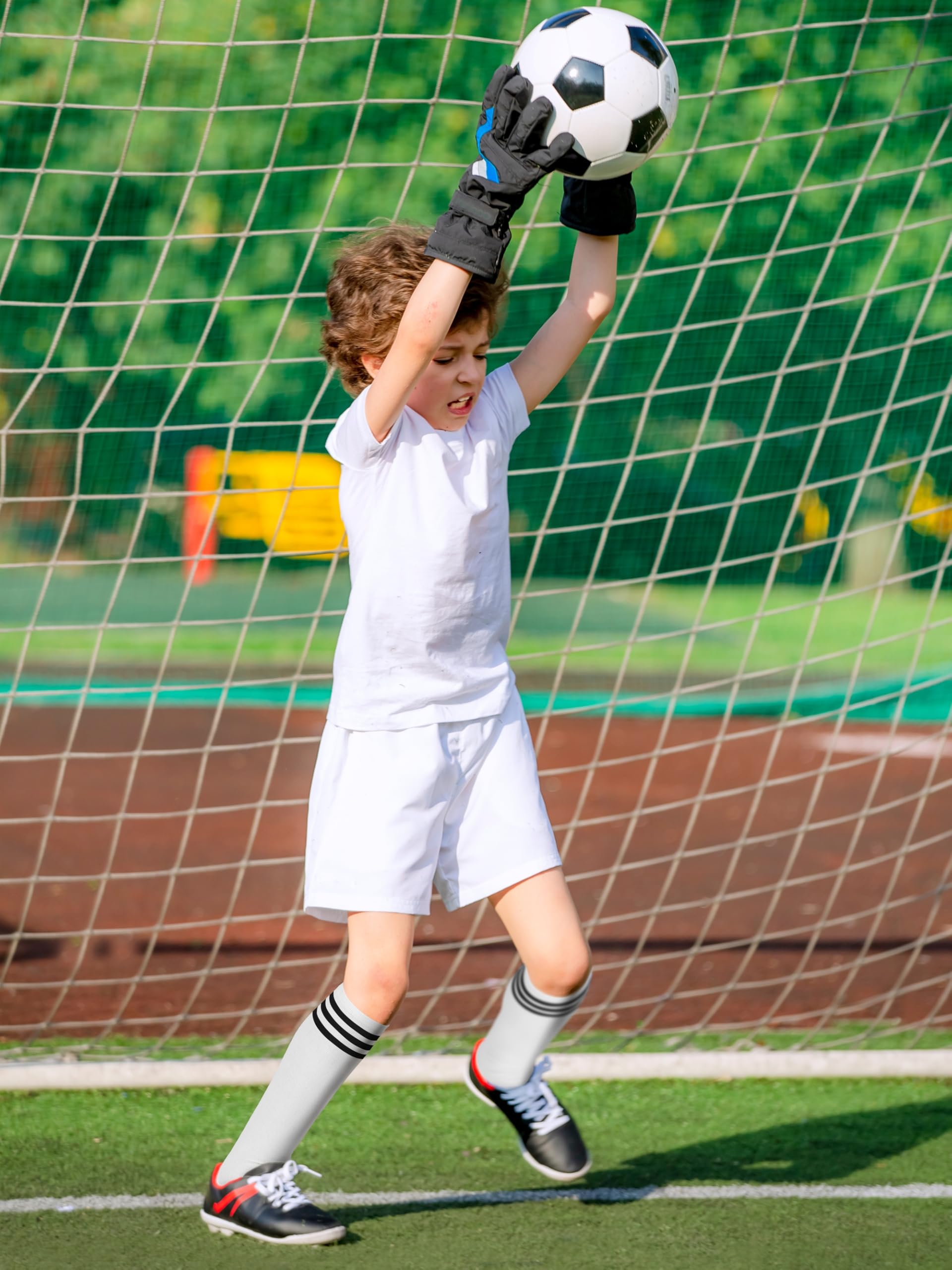 **Kids Soccer Socks - Youth Boys & Girls Athletic Knee High Striped Socks for Baseball, Softball & Sports - Perfect for Games, Training & Team Uniforms**