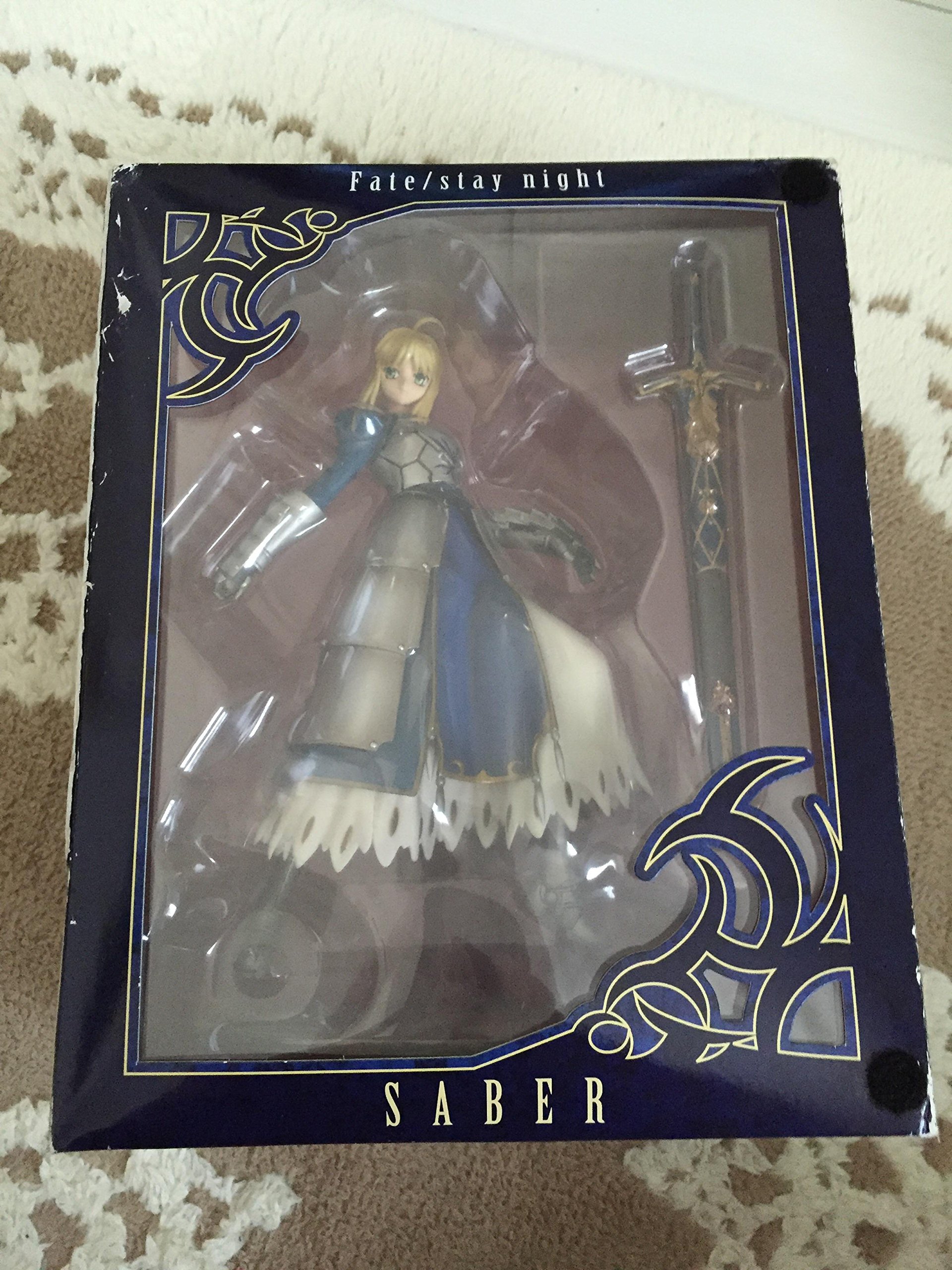 Fate Stay Night Saber Action Figure - Anime Collectible for Fans | Perfect for Display, Cosplay, and Gift Giving