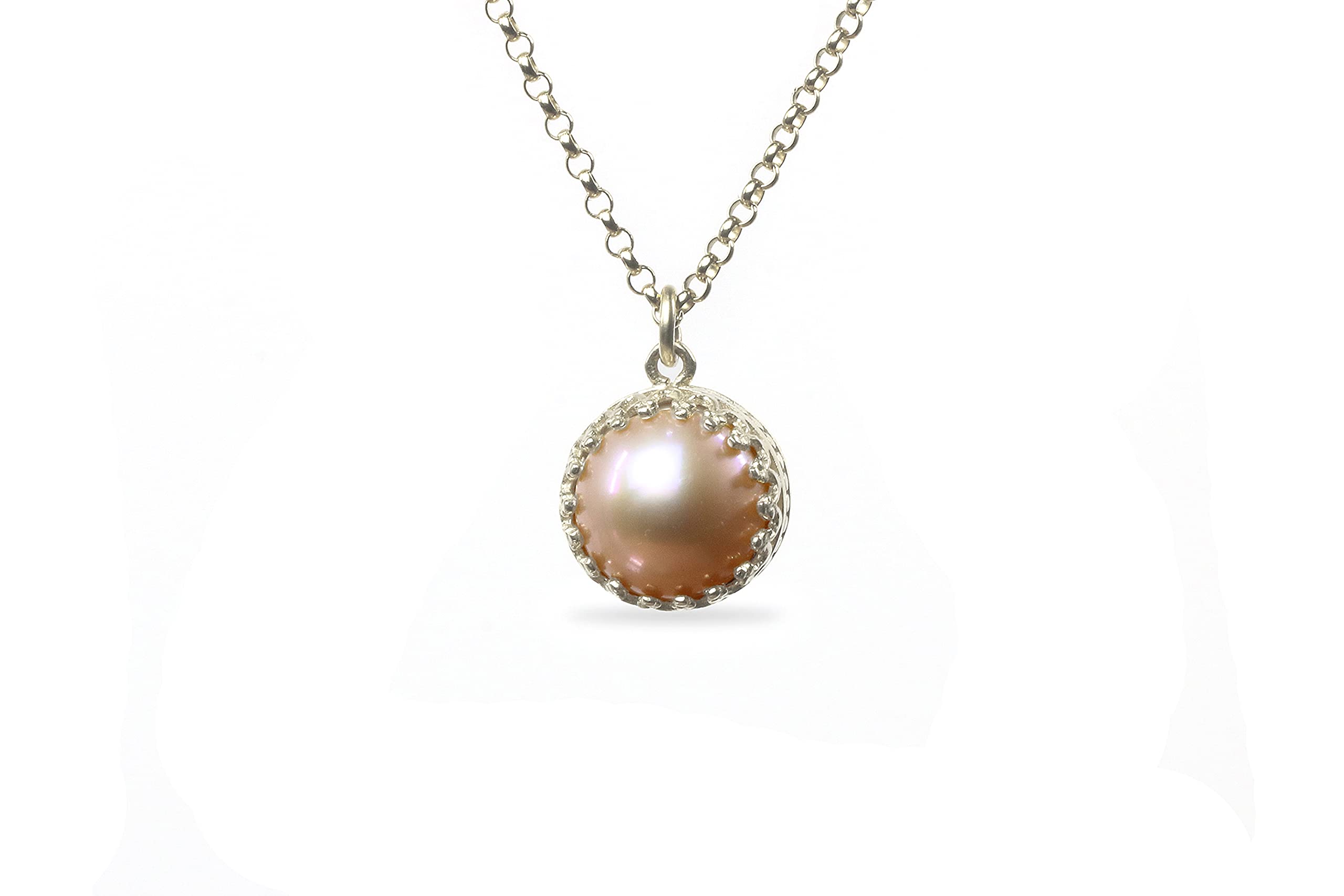 Elegant Pearl Necklace for Women - Handmade June Birthstone Jewelry | Wedding, Layering & Everyday Wear