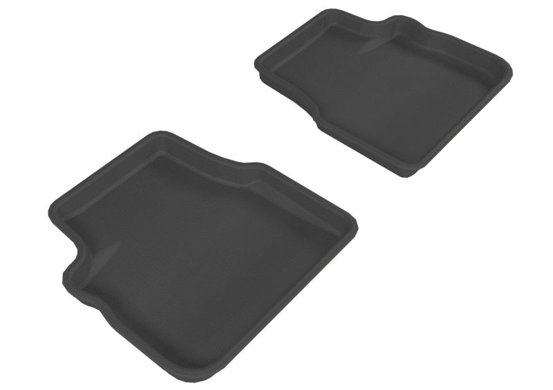 3D MAXpider Kagu Custom Fit 2nd Row Floor Mats for 2009-2013 Subaru Forester/Impreza/WRX/STI - All-Weather Protection & Anti-Slip Design - Perfect for Daily Commute, Road Trips & Family Adventures