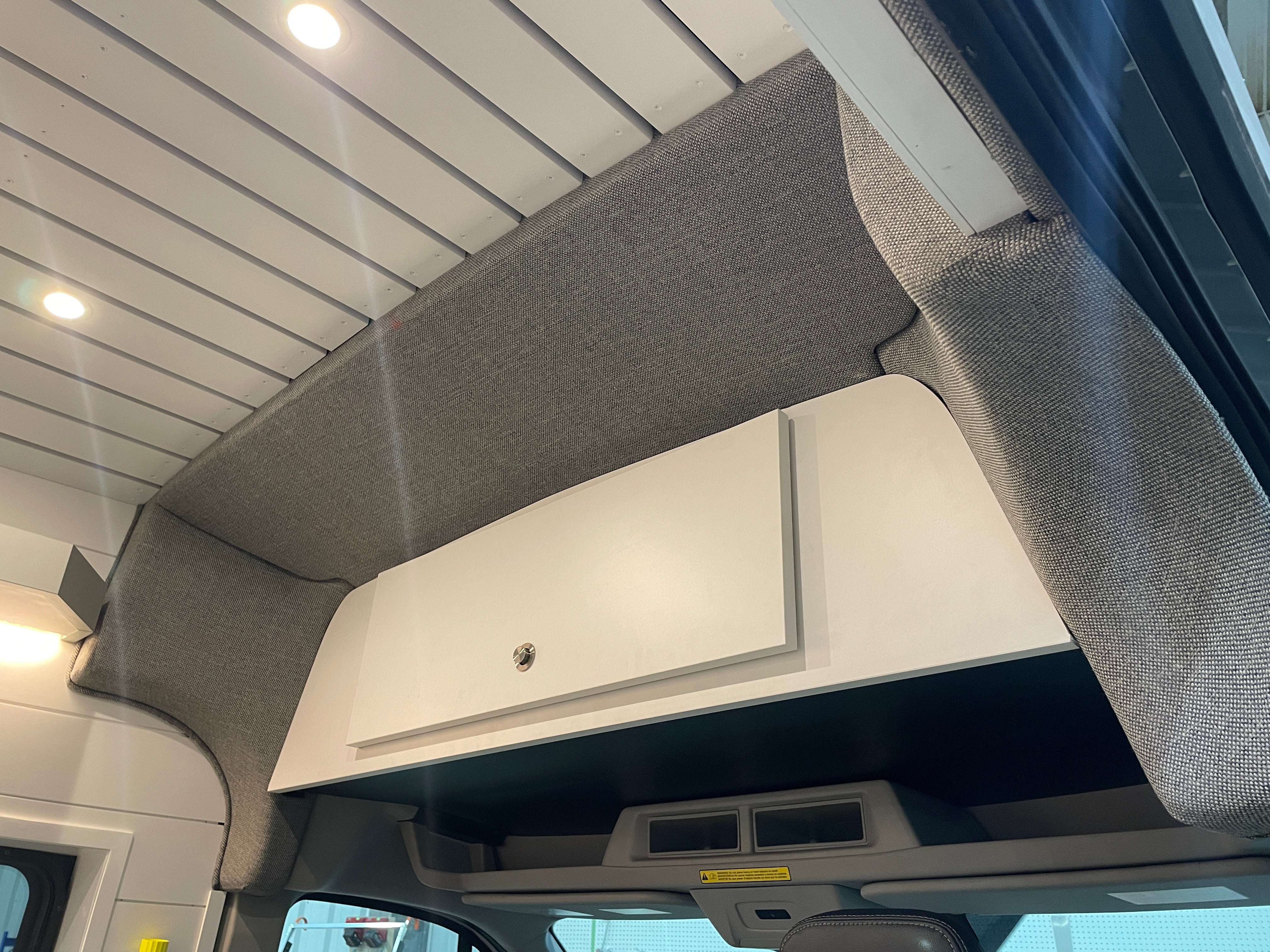 Ford Transit Bulkhead Partition - Heavy Duty Metal Barrier for Cargo Van Safety & Security | Perfect for Delivery, Transport & Work Vans