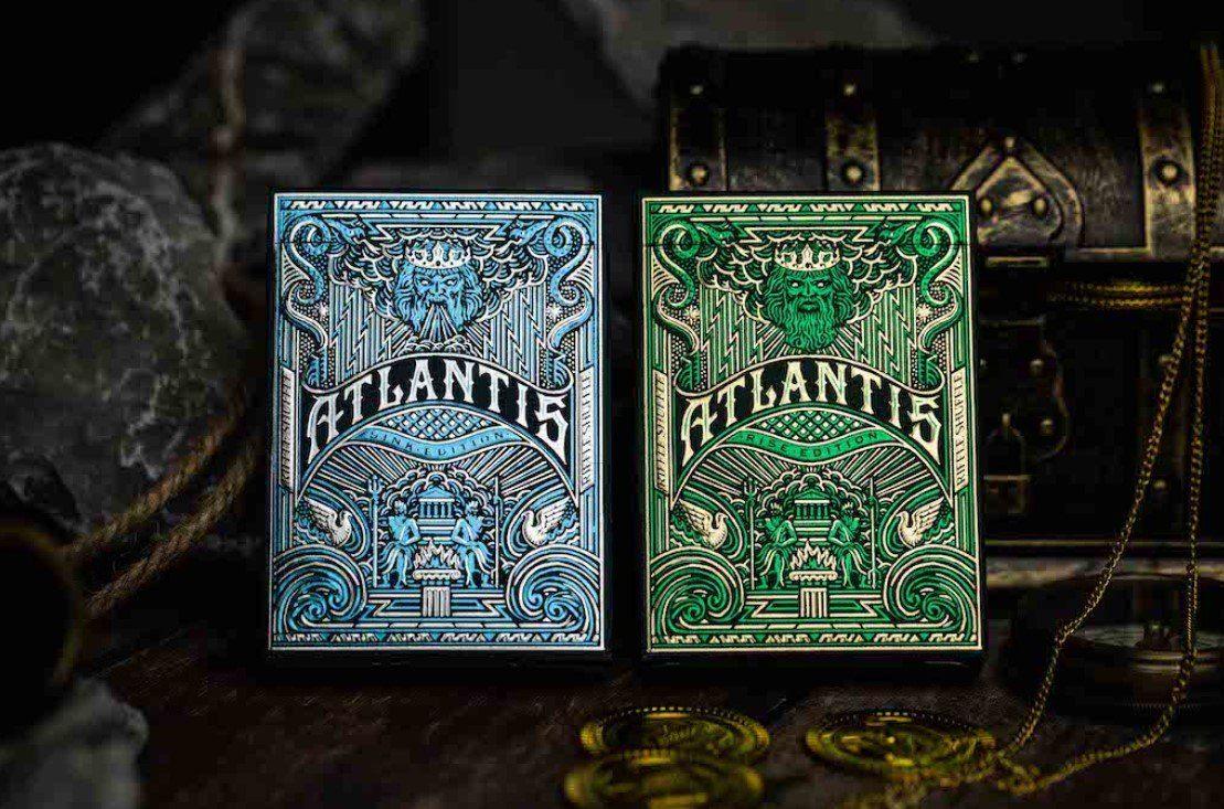 Atlantis Playing Cards - Rise Edition | Premium Waterproof & Durable Deck for Magic Tricks, Poker, Cardistry & Collectors | Perfect for Travel, Gifts & Game Nights