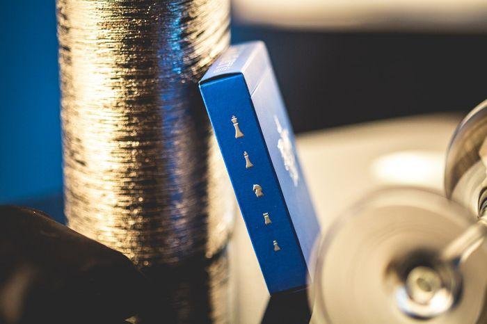 Premium Blue Knights Playing Cards - Elegant Design for Poker, Magic Tricks & Card Games | Perfect for Parties, Game Nights & Collectors