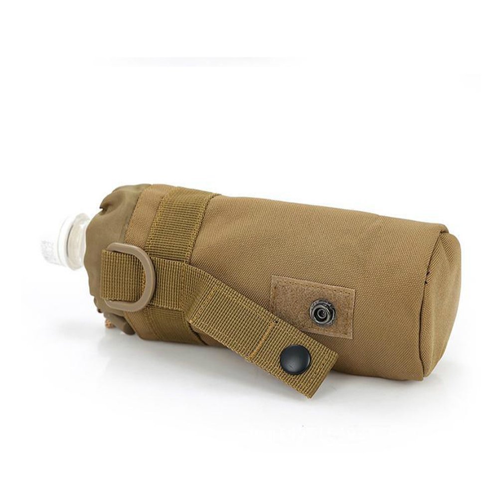 TEGOOL Camouflage Tactical Water Bottle Sleeve Bag - Durable Bottle Holder Pouch for Outdoor Hiking, Camping & Military Use