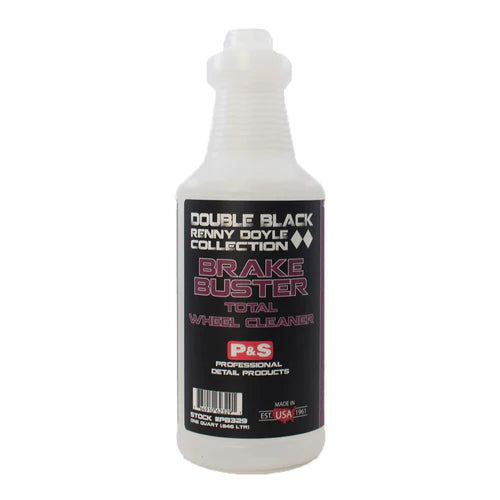P&S Double Black Collection Brake Buster Non-Acid Wheel Cleaner - Safe for All Wheels & Rims - Perfect for Car Detailing & Auto Enthusiasts