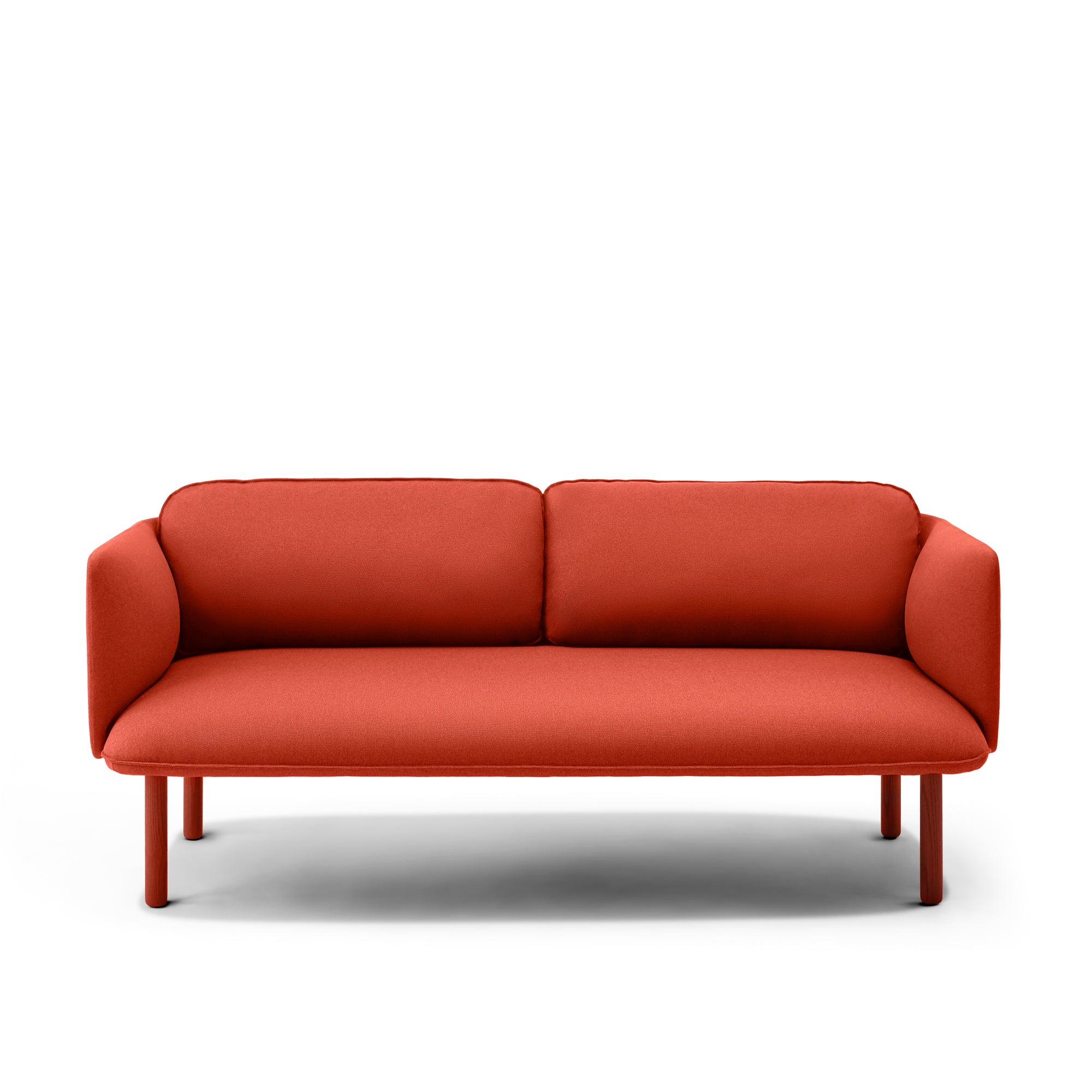 QT Low Lounge Sofa - Modern Minimalist Sectional Couch for Small Spaces - Perfect for Apartments, Living Rooms, and Cozy Home Decor