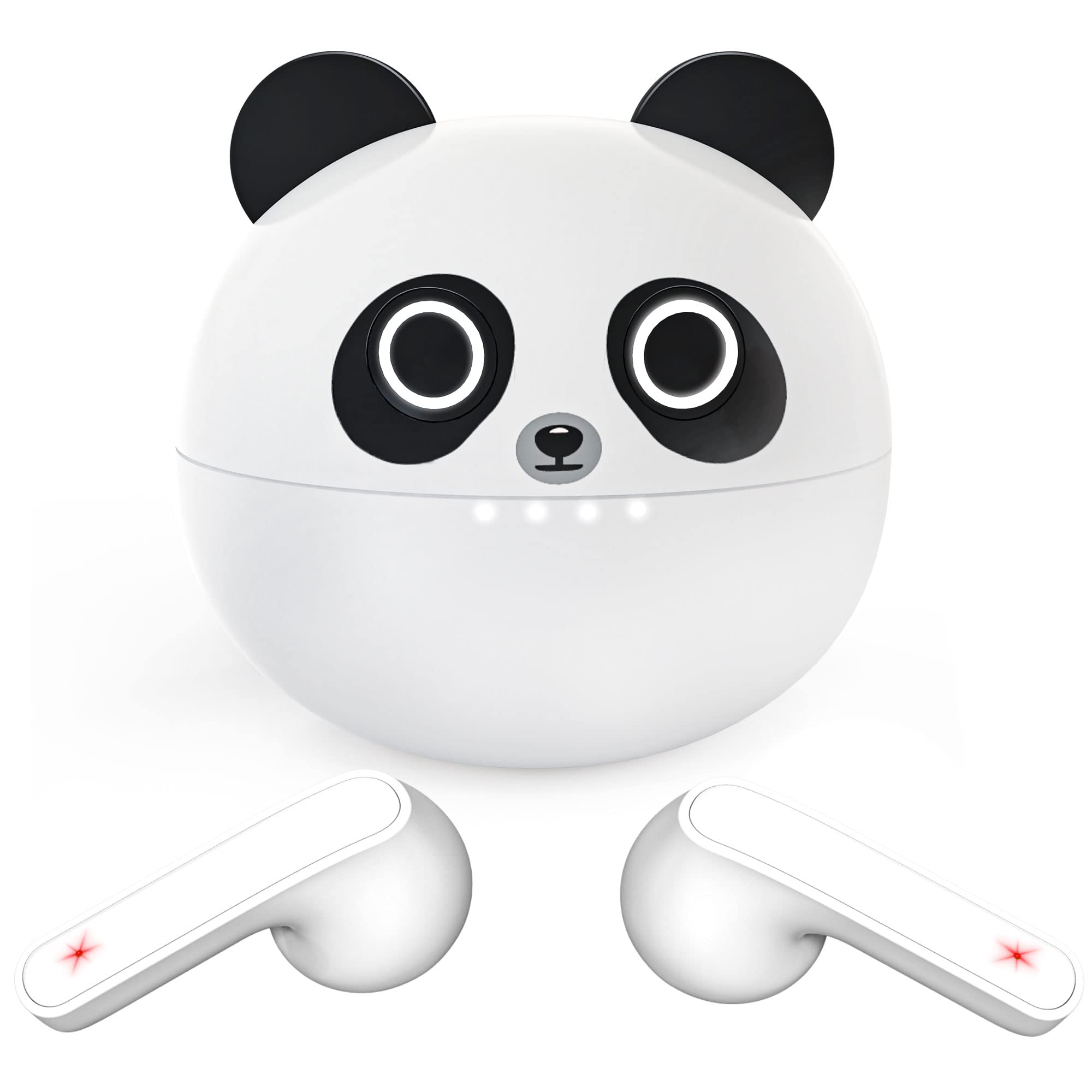 AMAFACE Wireless Bluetooth Earbuds with Cartoon Charging Case, Built-in Mic, Hi-Fi Stereo Sound, Deep Bass, Touch Control, IPX5 Waterproof - Perfect for Running, Gym Workouts & Outdoor Sports (B59)