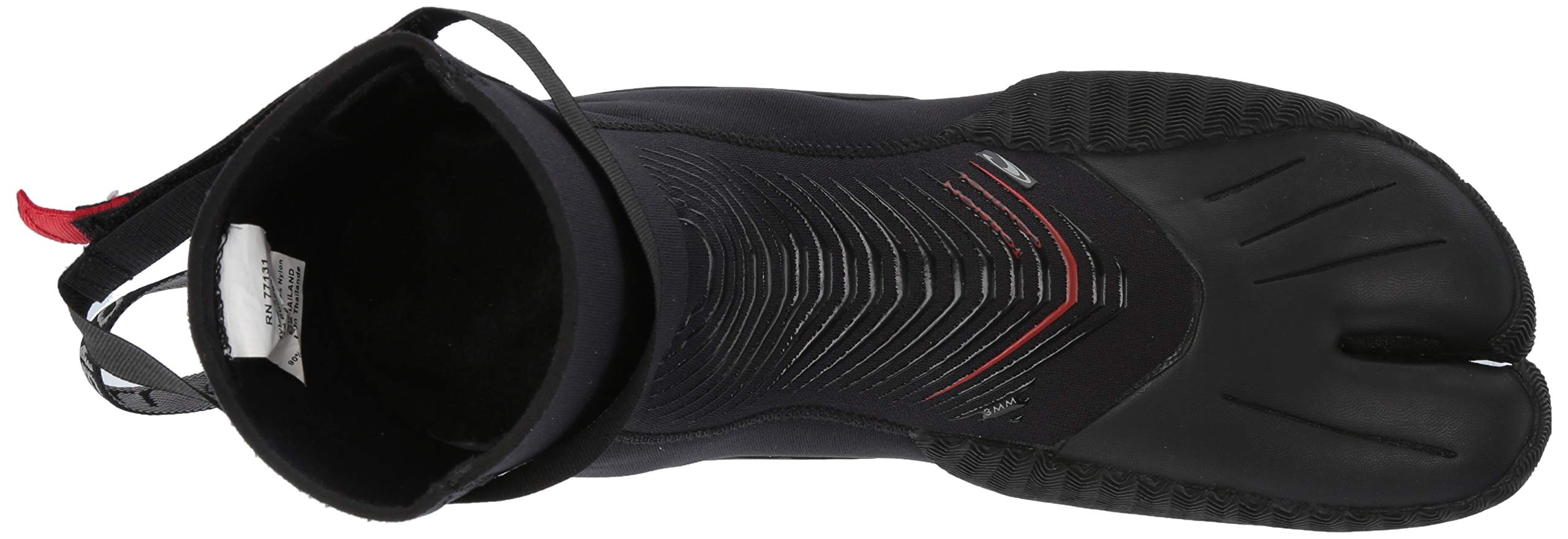 O'Neill Heat 3mm Split Toe Booties - Women's Neoprene Scuba Diving Socks for Surfing, Paddleboarding & Water Sports - Warm & Comfortable Water Shoes