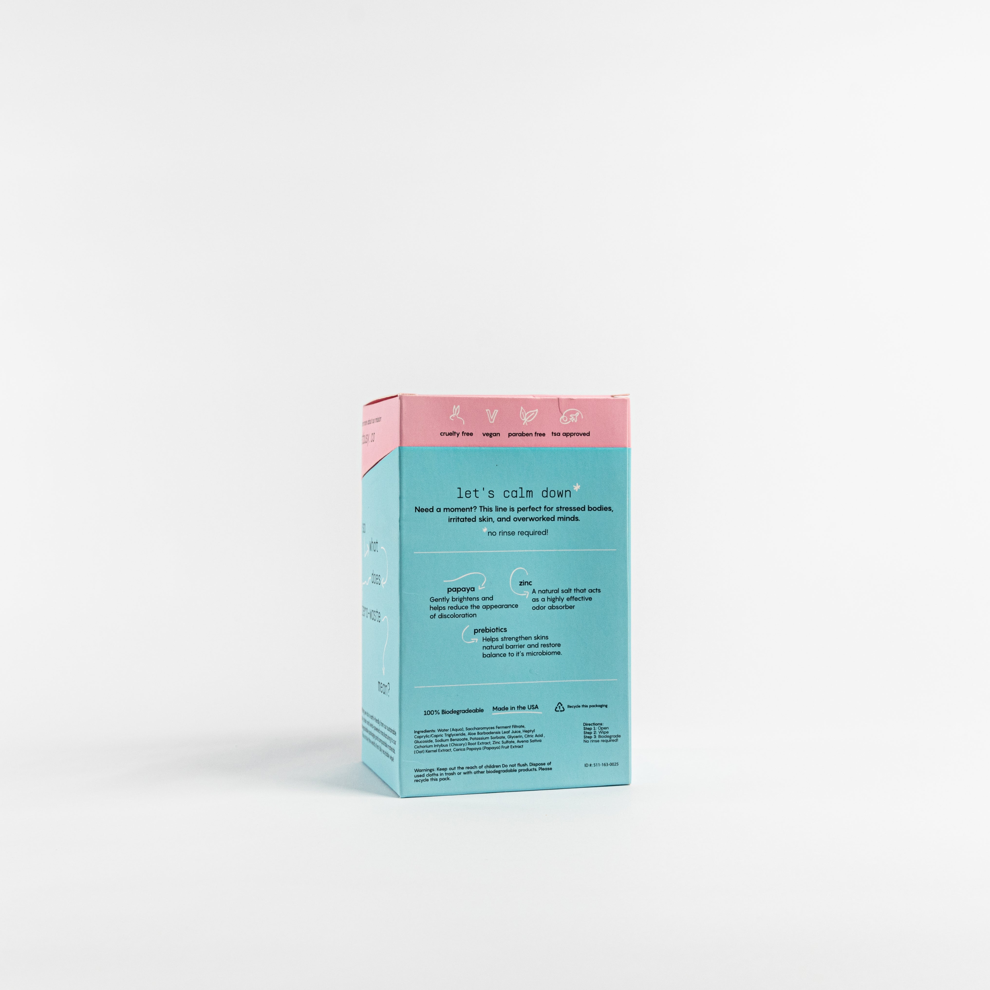 Busy Co. Deodorant Wipes for Women & Men - 15 Count Pack | Fresh & Convenient On-The-Go Personal Care | Perfect for Travel, Gym, and Outdoor Activities