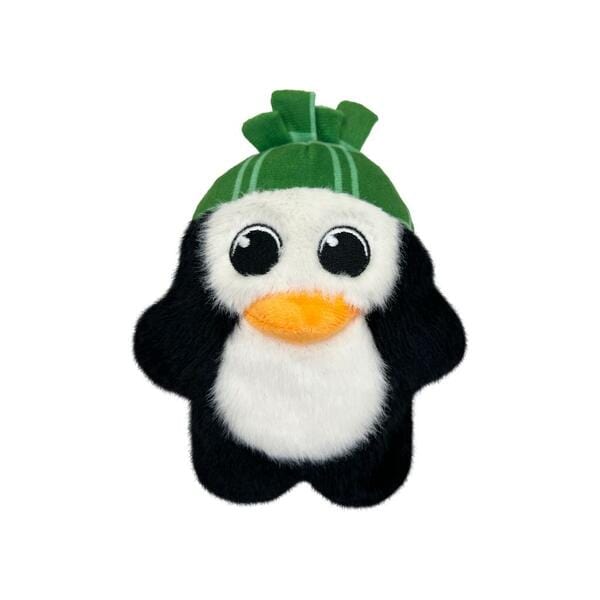 KONG Holiday Snuzzles Penguin Dog Toy - Durable Chew Toy for Small & Medium Dogs - Perfect for Christmas Gifts & Playtime Fun