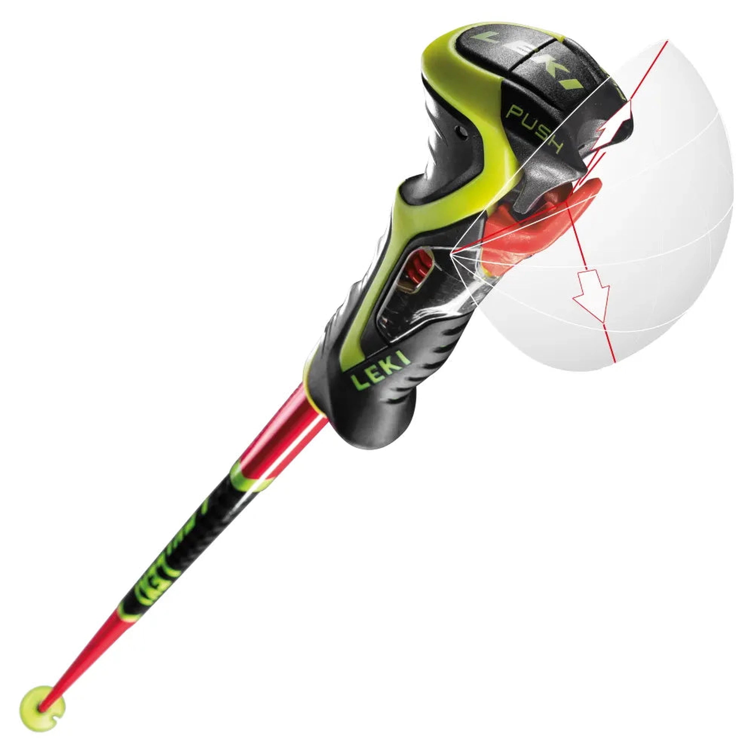 Leki WCR SL 3D Trekking Poles 2026 - Lightweight Carbon Fiber Hiking Sticks for Mountain Climbing & Outdoor Adventures