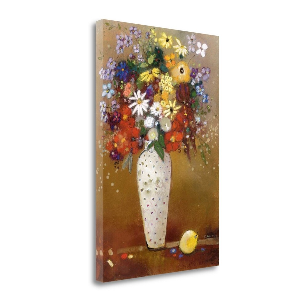 After Redon by Aleah Koury - Premium Fine Art Giclee Print on Gallery Wrapped Canvas - Ready to Hang Wall Decor for Living Room, Bedroom & Office