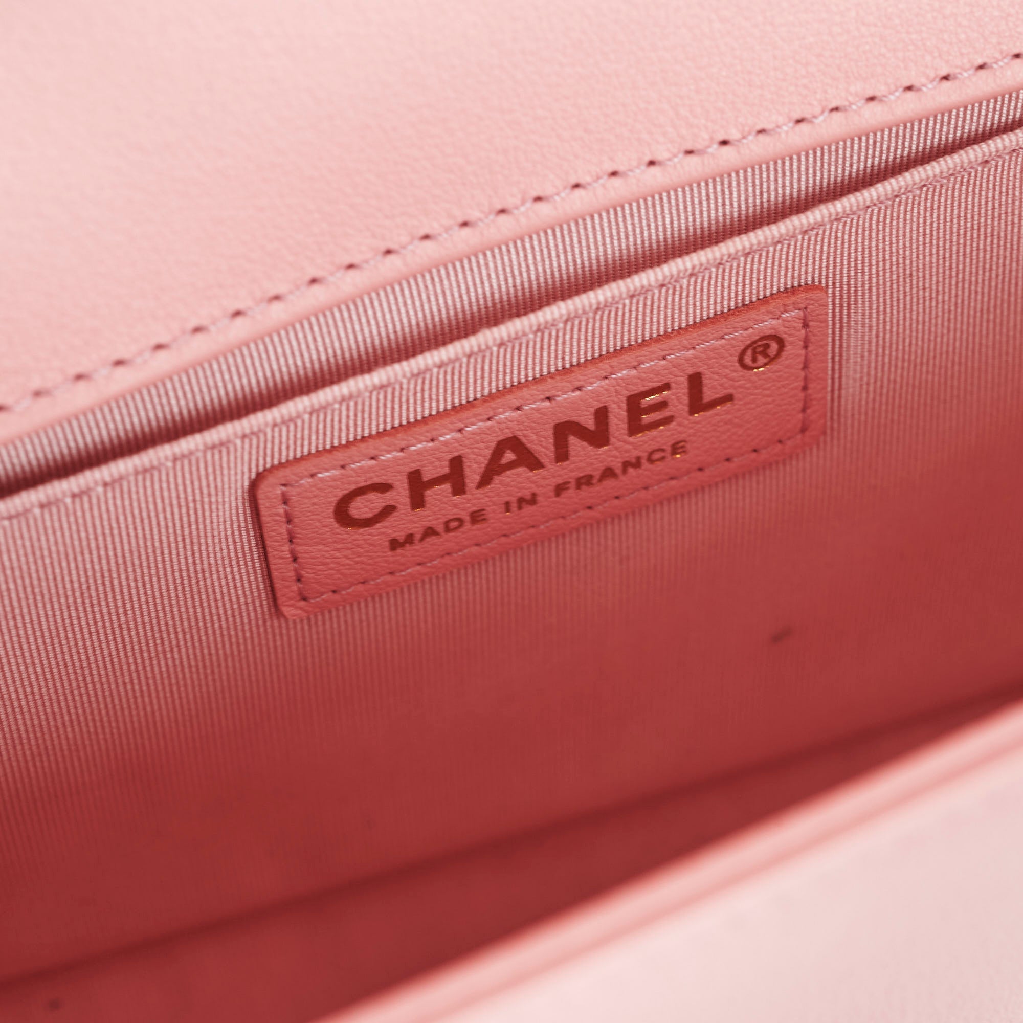 Chanel Old Medium Boy Bag in Pink Lambskin Leather - Luxury Crossbody Bag for Women, Perfect for Date Night & Special Occasions