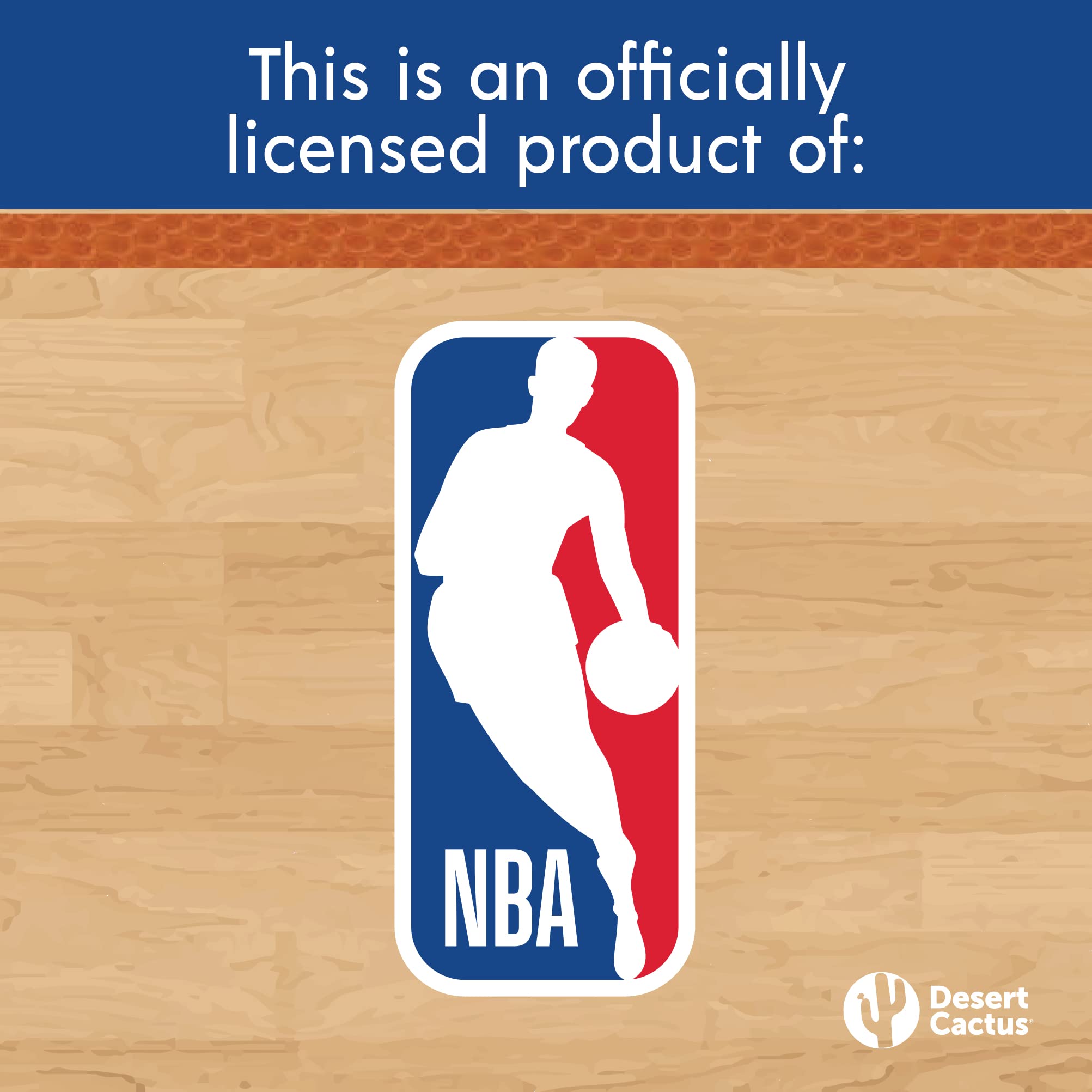 Officially Licensed OKC Thunder NBA Desert Cactus Vinyl Decal Sticker - Waterproof for Laptop, Water Bottle, Car & Scrapbooking - Perfect for Fans, Gifts & Home Decor
