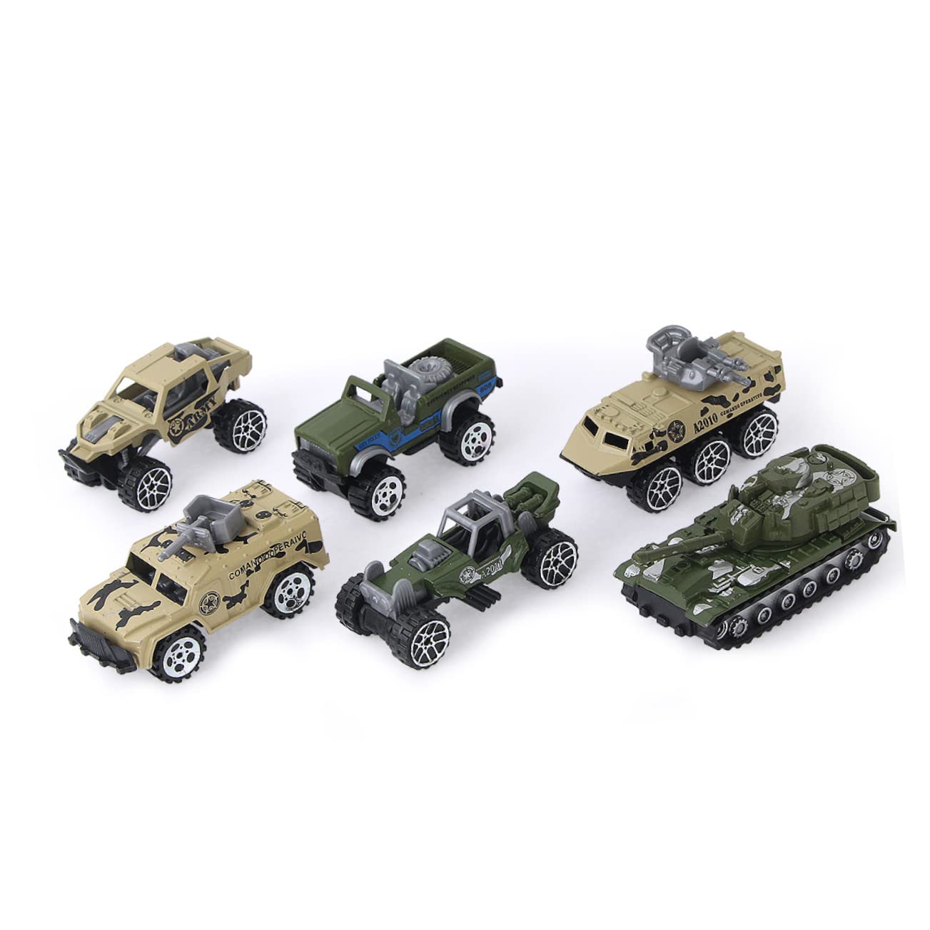 12-Piece Metal Truck Toy Set for Kids - Off-Road Engineering Vehicles for Play & Collecting
