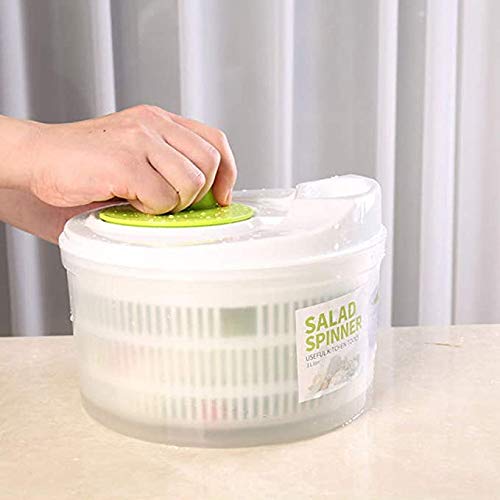 Large Salad Spinner with Bowl - Tomato Slicer & Lemon Cutter - Kitchen Tool for Fresh Salads