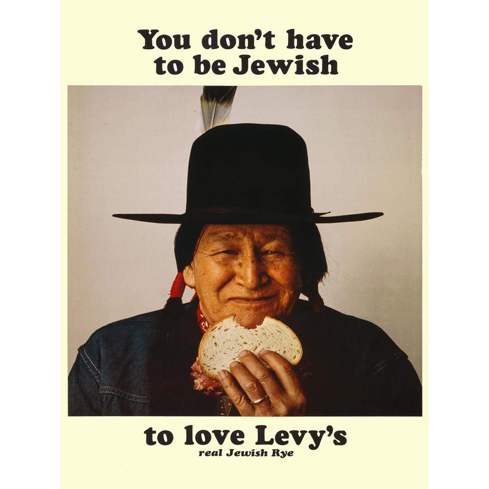 Wee Blue Coo Native American Jewish Rye Bread Wall Art Print - Premium Unframed Poster for Kitchen, Dining Room & Home Decor | Vintage Food Advertisement Artwork