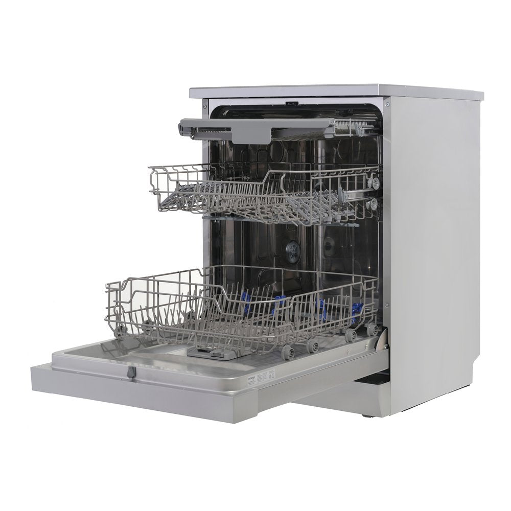 Freestanding Dishwasher 60cm Stainless Steel - Omega ODWF6014X for Modern Kitchens | Compact & Energy Efficient | Perfect for Apartments, Small Homes & RVs