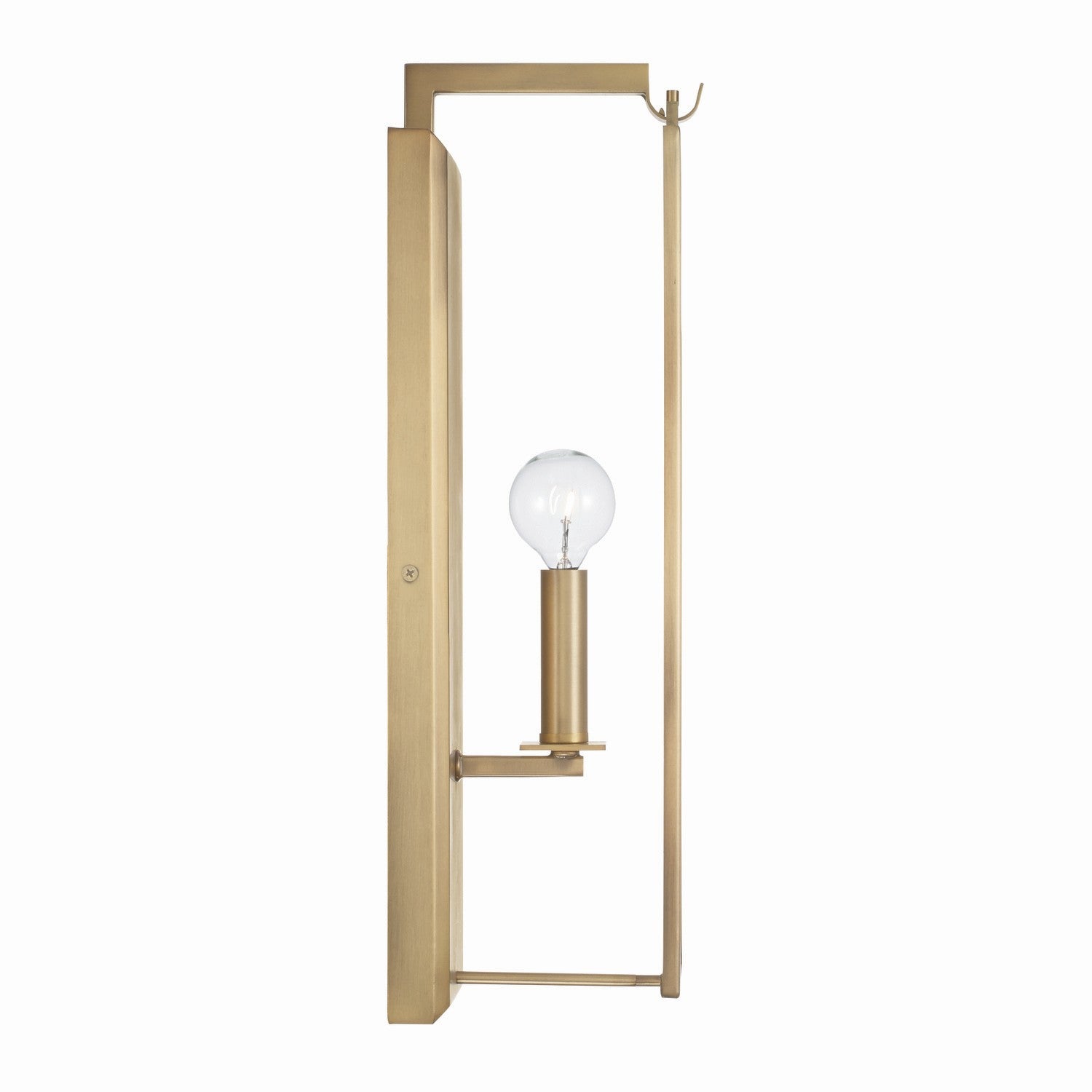 Capital Lighting One Light Wall Sconce - Modern Indoor/Outdoor Wall Light Fixture for Living Room, Bedroom, Hallway & Patio