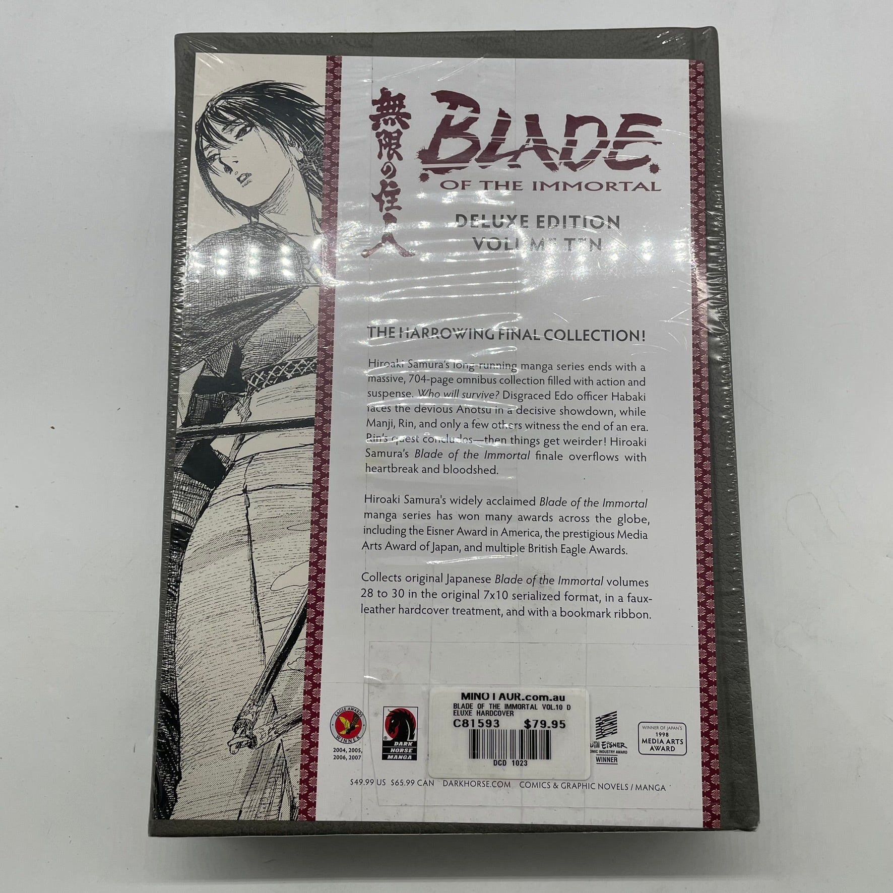 Blade Of The Immortal Deluxe Edition Volume 10 By Hiroaki Samura - Premium Manga Collection | Perfect for Anime Fans & Comic Collectors | Great Gift for Otaku Culture Enthusiasts