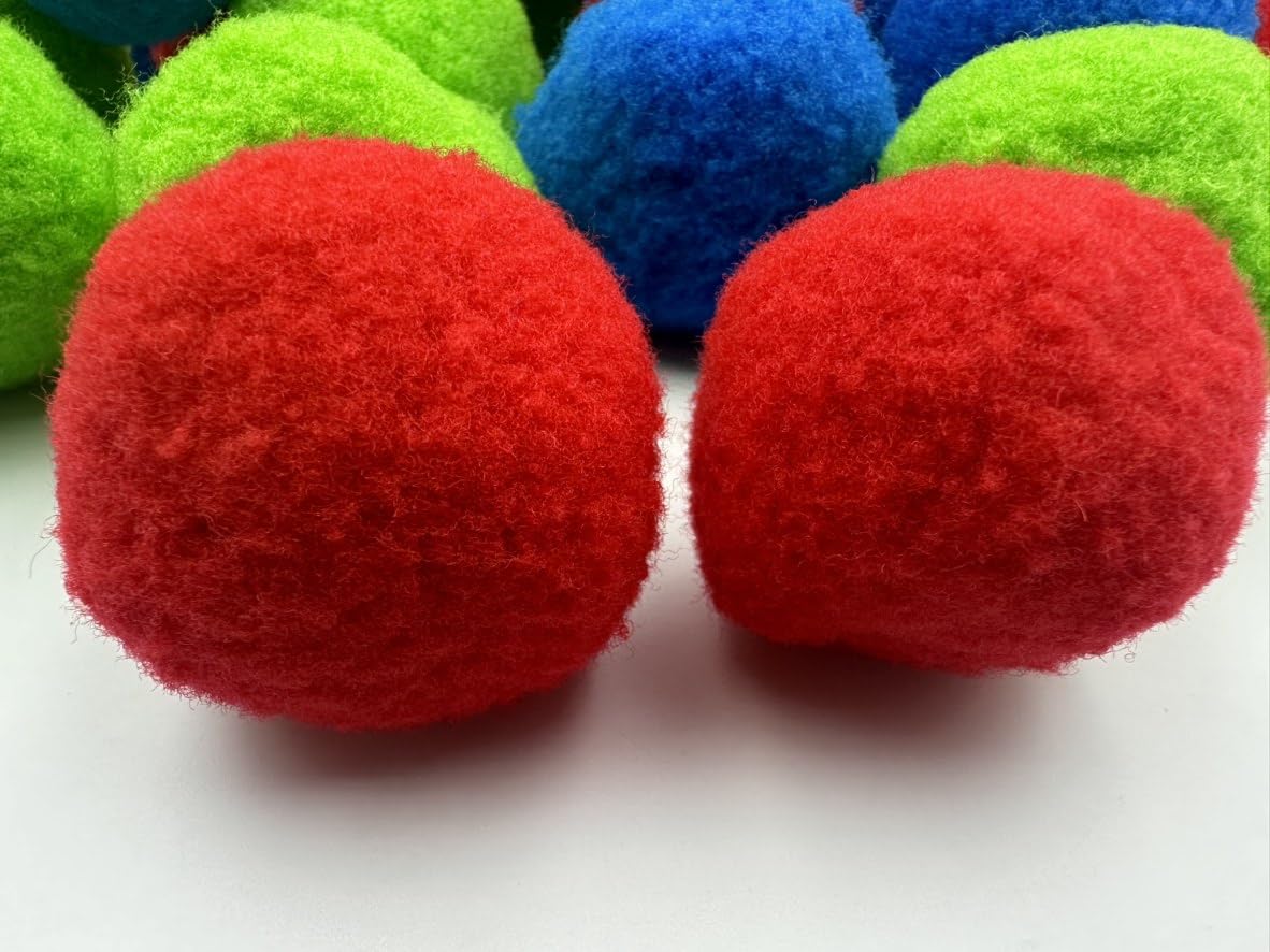 HPiano Reusable Water Bombs Set of 30 - Colorful Sponge Balls for Kids, Teens & Adults - Perfect for Trampoline, Pool Parties & Summer Water Games