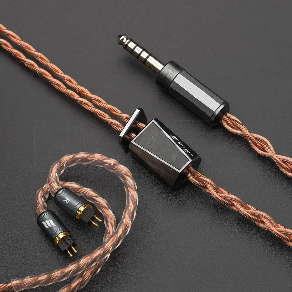 Premium Effect Audio ARES S 4-Wire Earphone Cable with ConX Interchangeable Connector - High-Quality Audio Upgrade for IEMs | Perfect for Audiophiles & Music Lovers