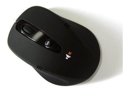 Nexus Silent Mouse SM 7000B - Wireless Computer Mouse with Patented Silent Click Technology for Noise-Free Office, Library & Home Use