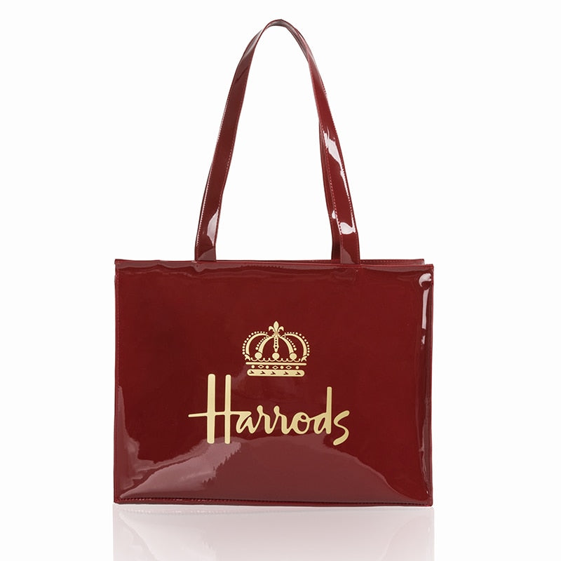 Eco-Friendly Women's Floral Tote Shopping Bag - Reusable Grocery Bag for Beach, Market & Daily Use