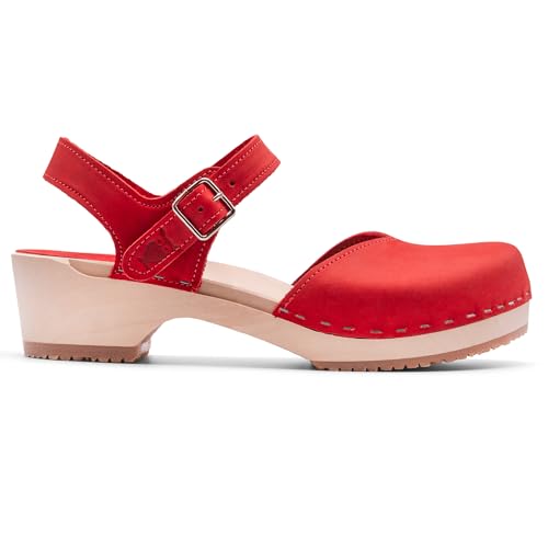 Red Nubuck (Light Base)