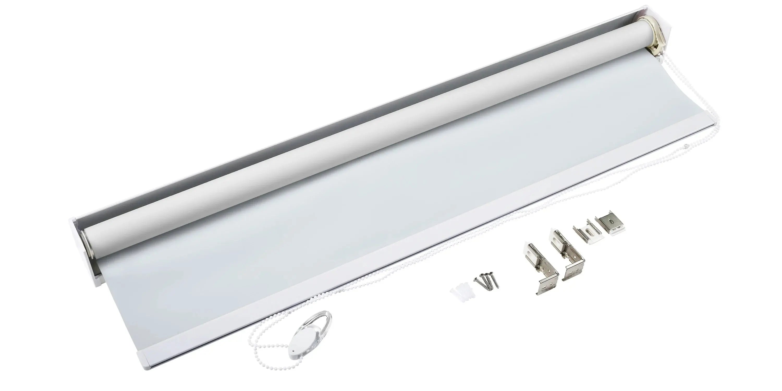 Harlen Blackout Waterproof Roller Shades with Loop Control & Cassette Header - Perfect for Bedrooms, Living Rooms & Home Offices