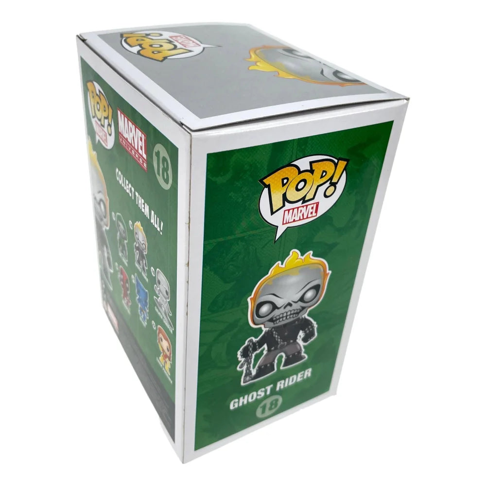 Gabriel Luna Autographed Ghost Rider Funko Pop #18 Vaulted - JSA COA Signed Marvel Collectible - Perfect for Display, Gifts & Marvel Fans Collection