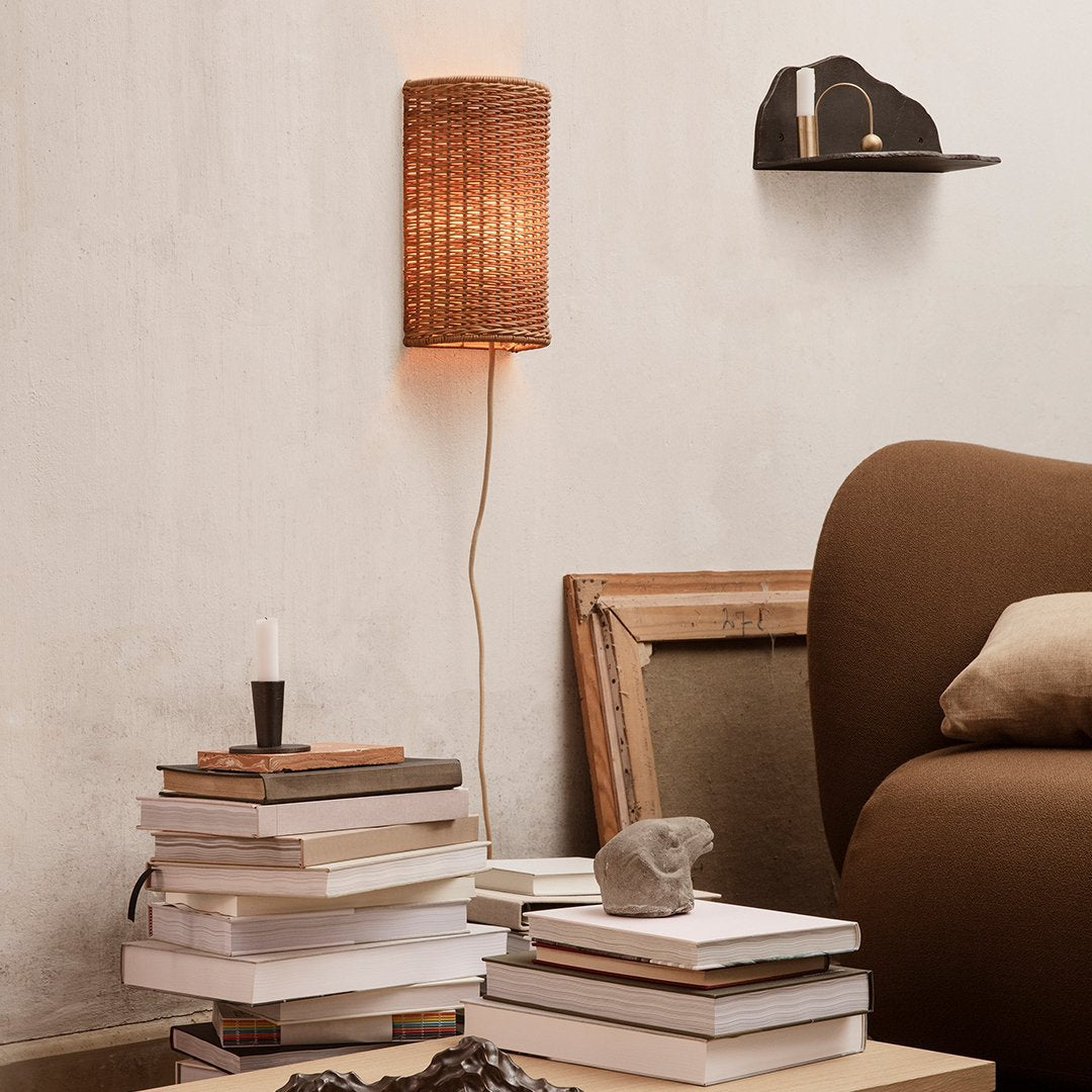 Ferm Living Fracture Shelf - Modern Wall Shelf for Home & Office Decor - Perfect for Displaying Books, Plants & Decorative Items