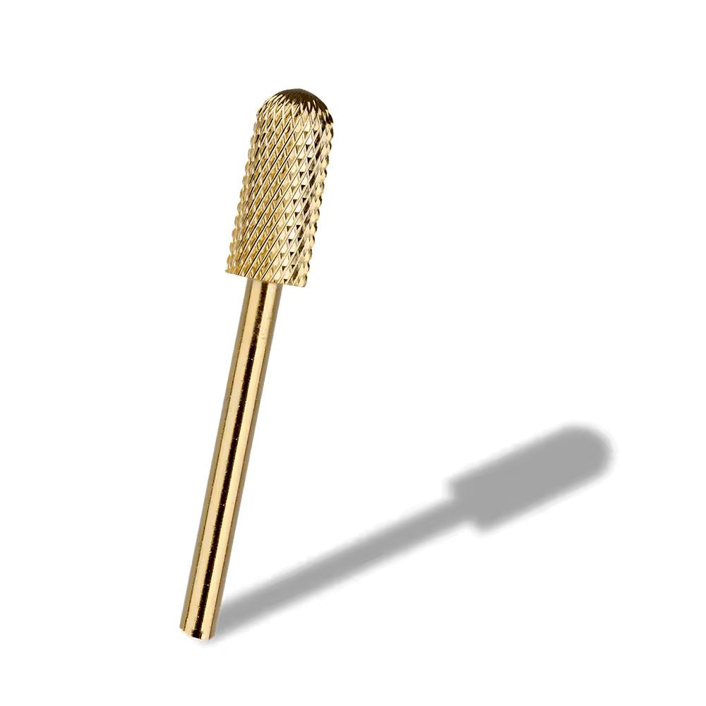 Premium Tungsten Carbide Nail Drill Bit - Barrel Rounded Top for Professional Manicure & Pedicure | Durable Salon-Grade Nail File Bit for Acrylic, Gel & Natural Nails | Perfect for Nail Artists & DIY Home Care