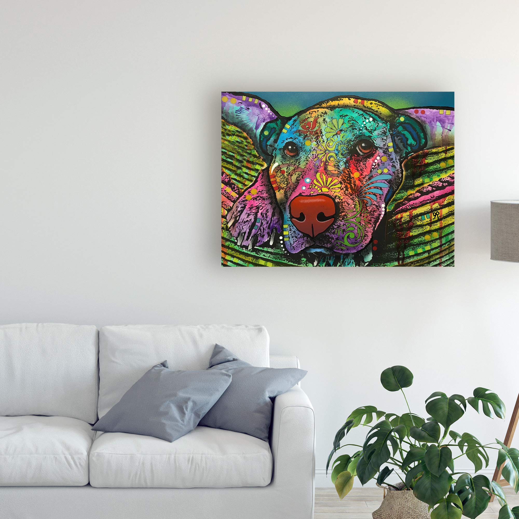 Trademark Fine Art 35x47 Safe and Sound by Dean Russo - Premium Canvas Wall Art for Living Room, Bedroom & Office Decor