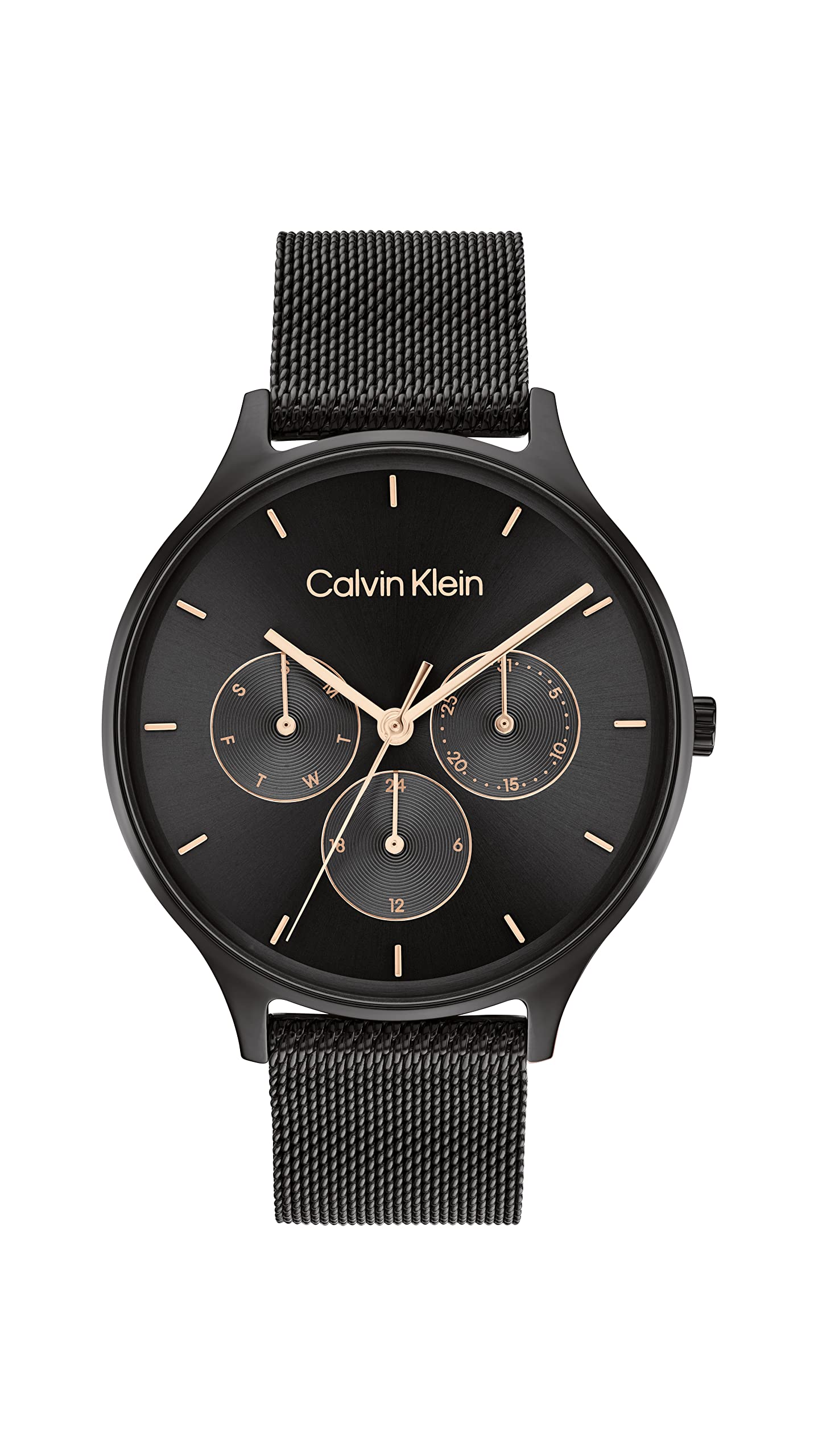 Calvin Klein Timeless Women's Quartz Multifunction Watch with Stainless Steel Band - Elegant Dress Watch for Women, Perfect Gift for Her, Birthday, Anniversary & Special Occasions
