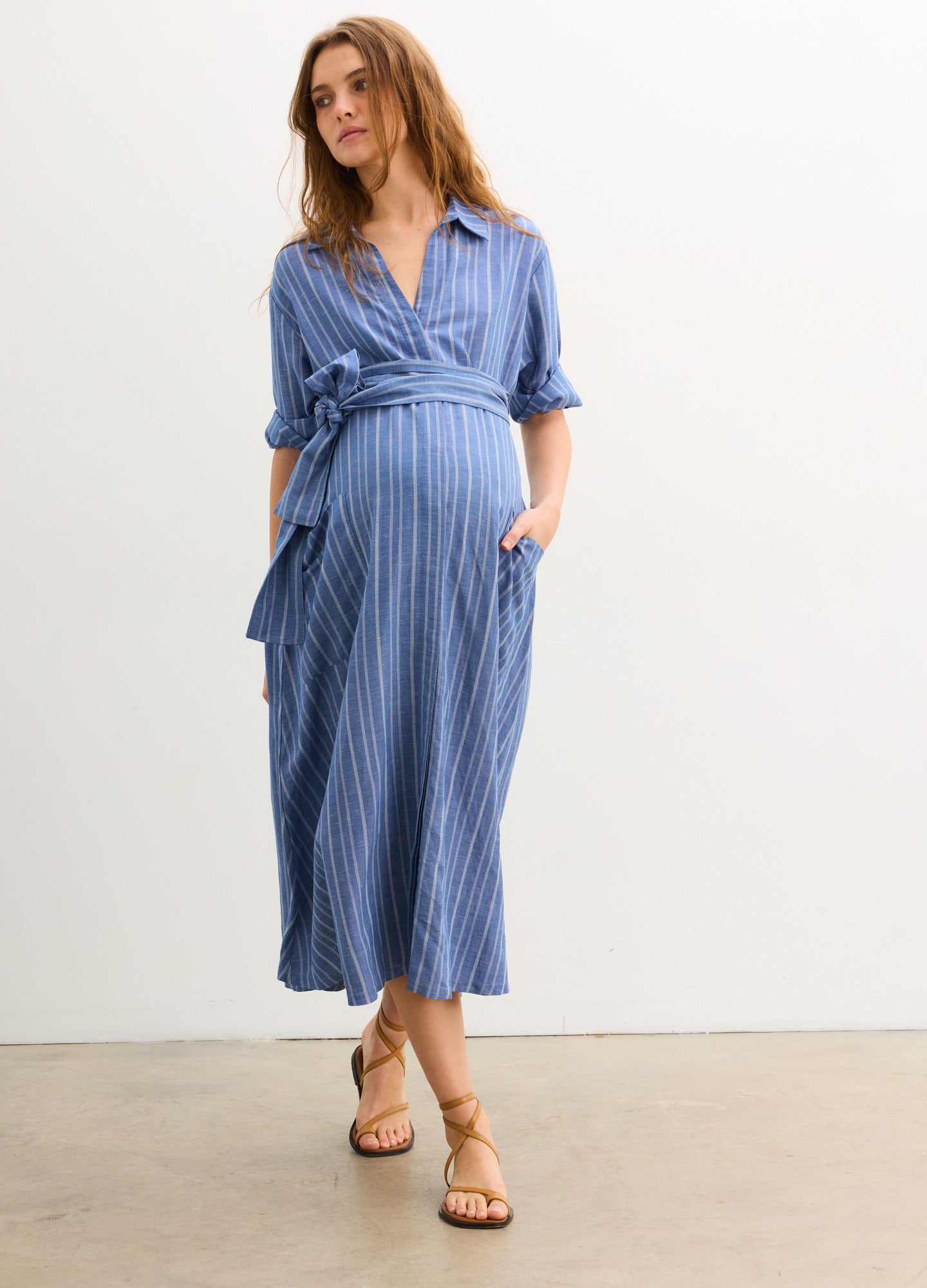 The Anna Shirtdress - Women's Floral Print Button Down Shirt Dress for Casual & Office Wear | Perfect for Spring & Summer Outfits, Date Nights & Work Attire