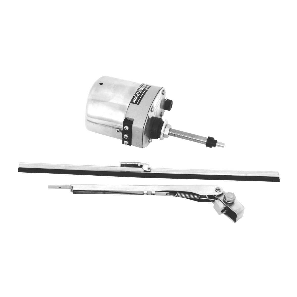 KA8603 Stainless Steel Windshield Wiper Motor Kit for Jeep, Street Rod, Custom & Hotrod - Durable & Reliable for Off-Road & Classic Car Restoration