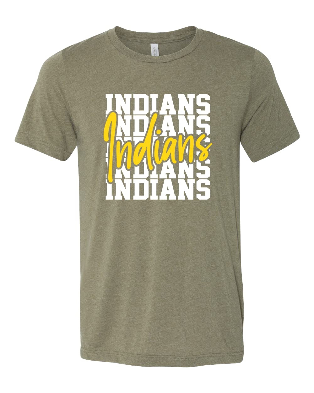 Official Indians Team Mascot Shirt - Cleveland Indians Fan Apparel & School Spirit Wear for Games, Pep Rallies & Sports Events