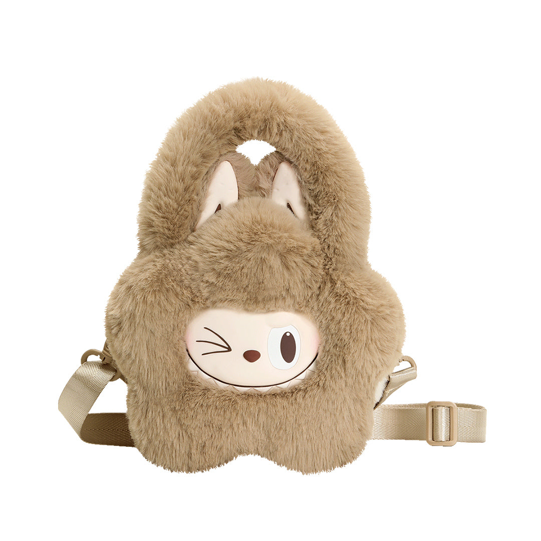 POP MART THE MONSTERS Classic Series Plush Flower Bag - Cute Kawaii Backpack for Girls, Women | Perfect for School, Travel, Cosplay & Anime Conventions