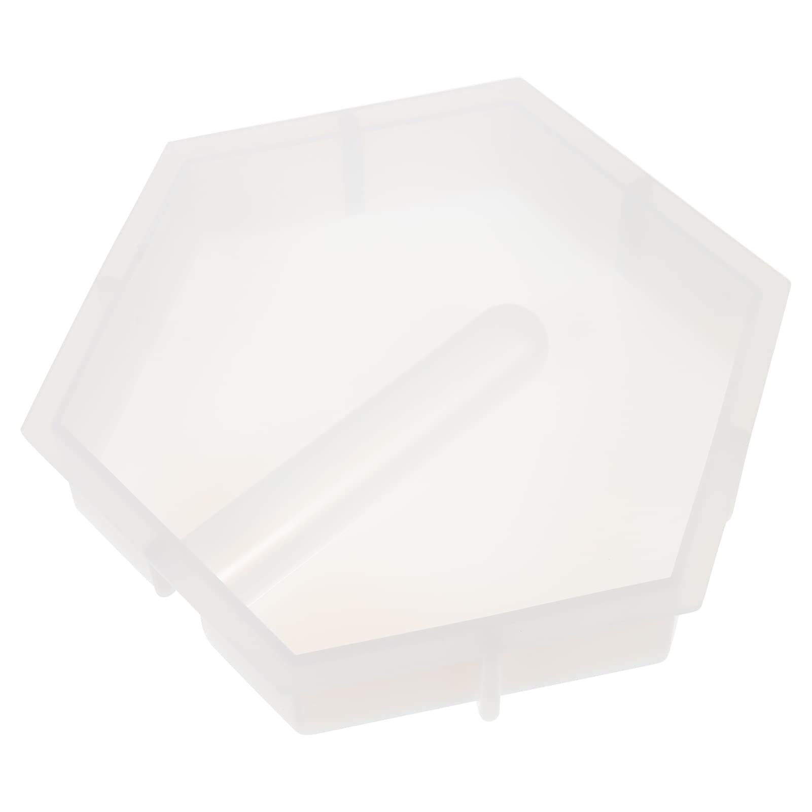 Hexagon Silicone Planter Vase Molds for Resin Casting - DIY Epoxy Flower Pot & Test Tube Propagation Station - Perfect for Succulent Arrangements, Home Decor & Makeup Brush Holders